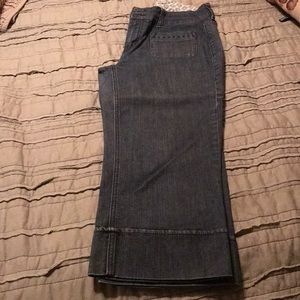 Chicos Capri Jeans sz 0